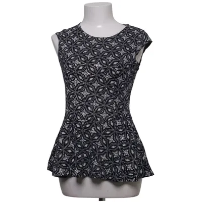 Top (Black, Silver) from Kiah Elastane, Polyamide, Polyester