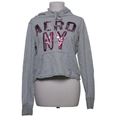 Capuchon sweater (Grijs) van Aéropostale Katoen, Polyester