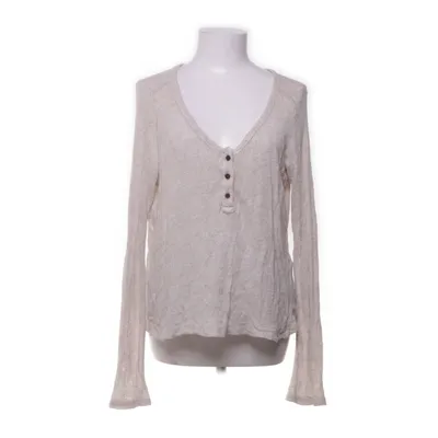 Henley shirt (Beige) van Brandy Melville Katoen, Elastaan, Viscose
