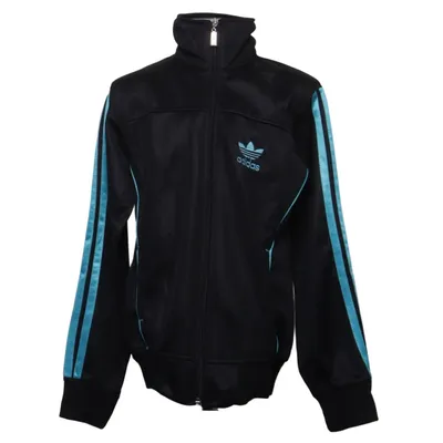 Sports jacket (Black, Blue) from Adidas