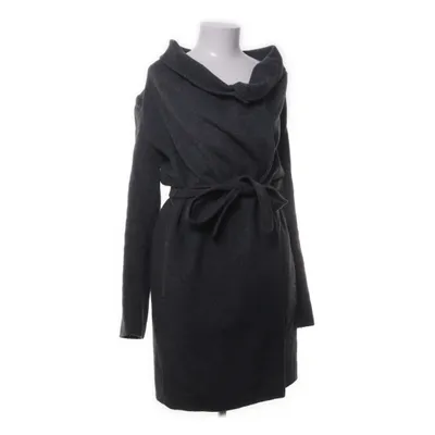 Manteau (Gris) de Vince Cuir, Polyamide, Laine
