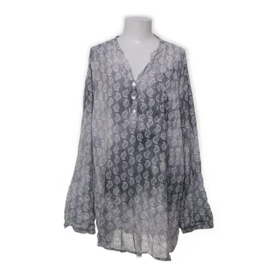 Blouse (Gray, White) from Lacony Viscose