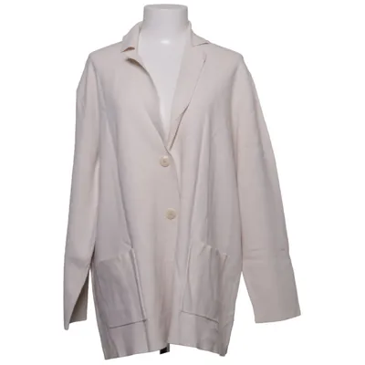 Blazer (Beige) from Elena Miro Polyester, Viscose