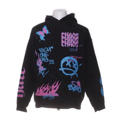 Capuchon sweater (Zwart, Meerkleurig) van FSBN Katoen, Polyester