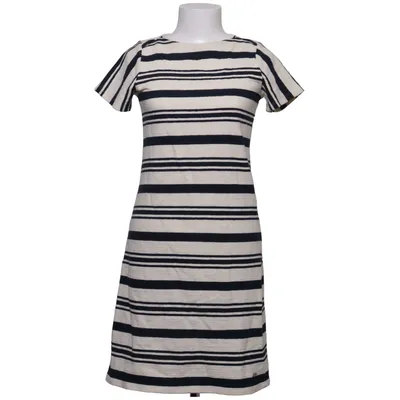 Jurk (Wit, Blauw) van Dobber Katoen