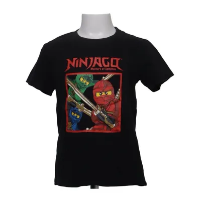 T-shirt (Black, Multicolored) from LEGO Cotton