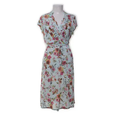 Klänning (Blå, Flerfärgad) från Stockholms Klänningsfabrik