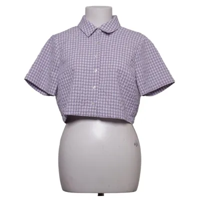 Kortärmad skjorta (Lila, Vit) från Pull & Bear