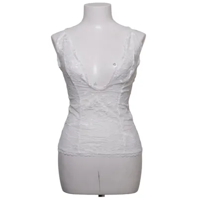 Tanktop  (Hvid) fra Missguided Elastan, Polyamid