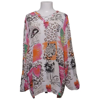 Blouse (White, Multicolored) from Gina Benotti Viscose