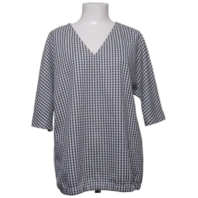 Top (Black, White) from Fragile Cotton, Elastane, Polyester