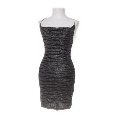 Dress (Black, Silver) from Divided by H&M Polyamide, Elastane