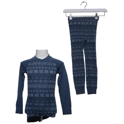 Underställ (Blå, Flerfärgad) från Polarn O. Pyret Merinoull