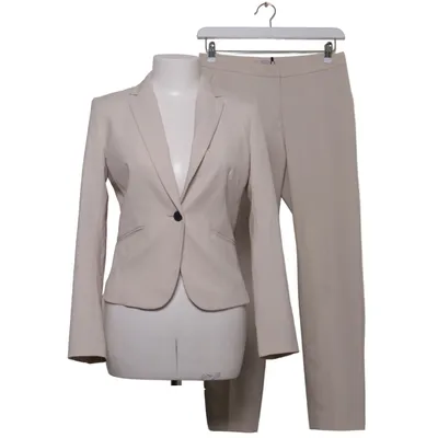 Jakkesæt (Beige) fra H&M Elastan, Polyester, Viscose
