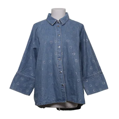 Jeansskjorta (Onlgrace) från ONLY Blue Denim Bomull