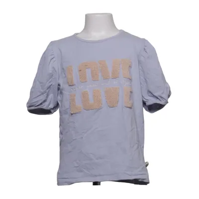 T-shirt (Blå, Beige) från POMPdeLUx Bomull