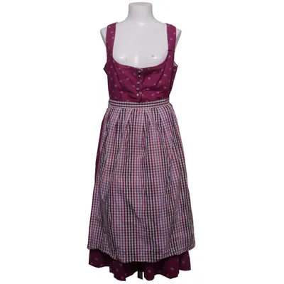 Dirndl (Lilla, Hvid) fra Jobeline Bomuld