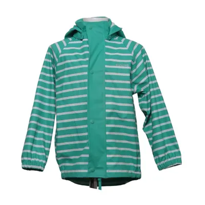Regenjack (Groen, Wit) van Kuling Polyester, Polyurethaan