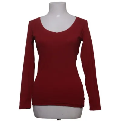 T-shirt à manches longues (Rouge) de Soccx Coton