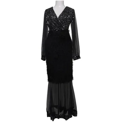 Evening gown (Black) from Flamingo Cotton