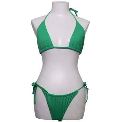Bikini (Grön) från Monki Elastan, Polyester