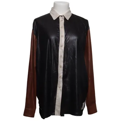 Skjortejakke (Sort, Brun, Beige) fra 8pm Polyester