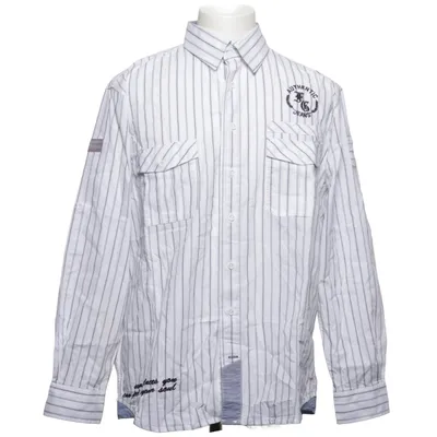 Chemise (Blanc, Bleu) de Best Connections Coton