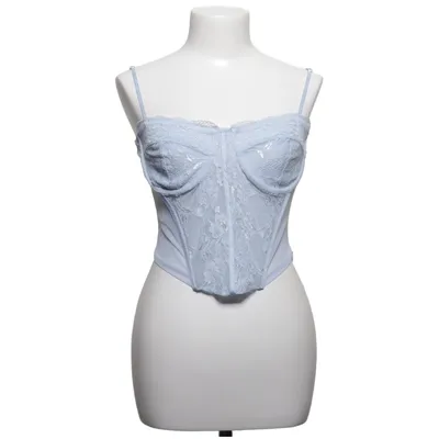 Korset (Blå) fra Bershka Elastan, Polyester