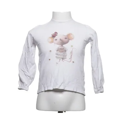Long sleeve T-shirt (White) from Hust and Claire Cotton, Elastane