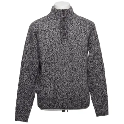 Pull-over (Noir, Blanc) de DeVal Acrylique, Laine
