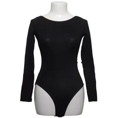 Body (Schwarz) von H&M Basic Baumwolle, Elasthan