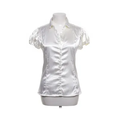 Kortärmad skjorta (Vit) från Tessie Elastan, Polyester