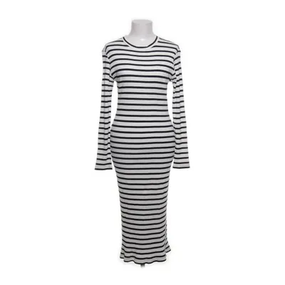 Långklänning (Svart, Vit) från Sense Woman Elastan, Viskos