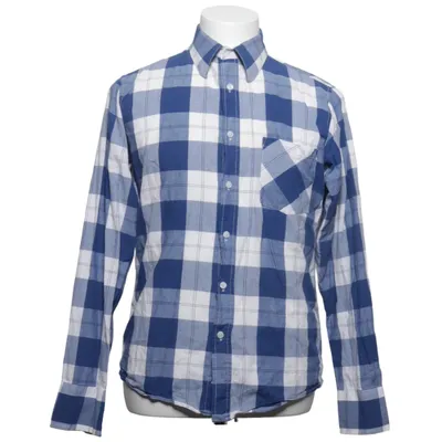 Skjorta (Blå, Vit) från Poco Loco Bomull
