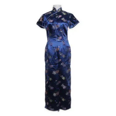 Cheongsam (Blå, Flerfarvet) fra Redleaf Polyester