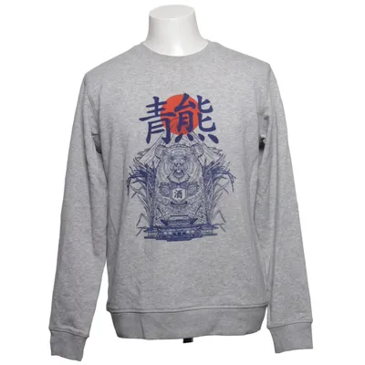 Sweatshirt (Gris) de Wituka Coton biologique, Polyester recyclé