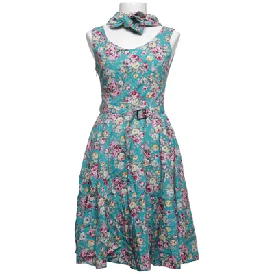 Dress (Blue, Multicolored) from Blackbutterfly Cotton, Polyester