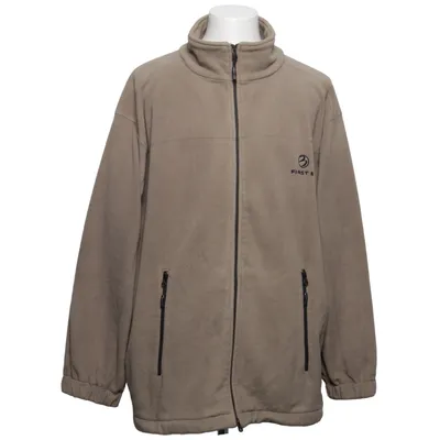 Fleece jacket (Beige) from First B Polyester