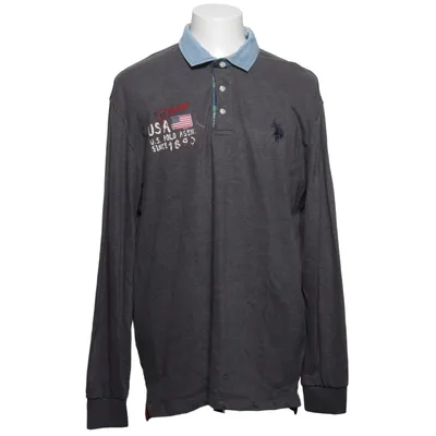 Rugby shirt (Gray, Multicolored) from U.S. Polo Assn. Cotton, Polyester