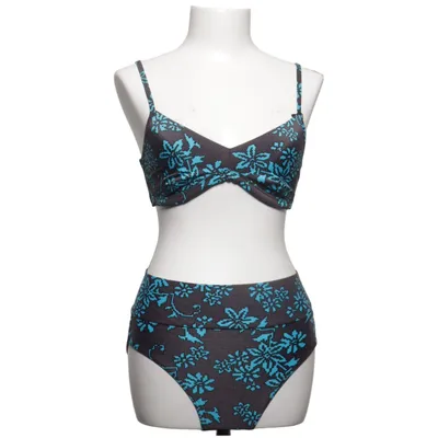 Bikini (Brown, Blue) from Scampi Elastane, Polyamide