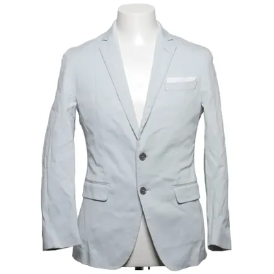 Blazer (Grijs) van Hugo Boss Katoen, Elastaan, Viscose