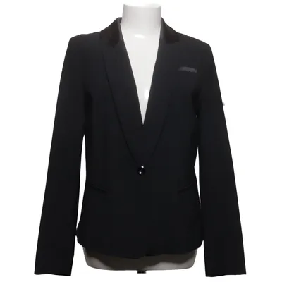 Blazer (Black) from Laura Clement La Redoute Polyester, Viscose, Wool