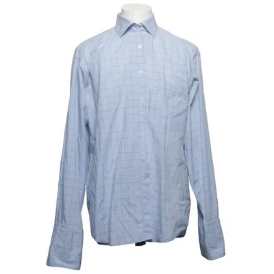 Shirt (Blauw, Wit) van Stenströms Katoen