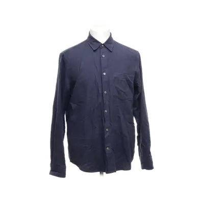 Shirt (Blauw, Meerkleurig) van Arket Katoen, Yakwol