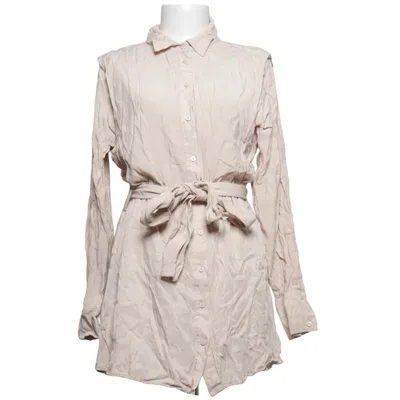 Robe chemise (Beige) de Dilvin Basic Lyocell, Polyester, Viscose, Laine