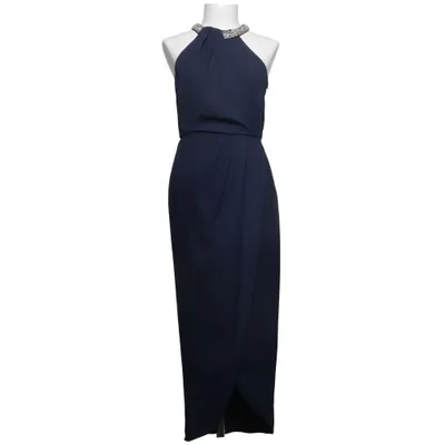 Halterneck dress (Blue) from Chiara Forthi Exclusive Polyester