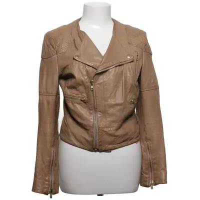 Bikerjack (Bruin) van Primeboots Leer, Polyester