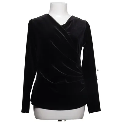 Wrap top (Black) from Camilla Thulin Elastane, Polyester
