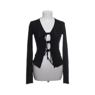 Cardigan (Zwart) van Nelly Katoen, Polyester