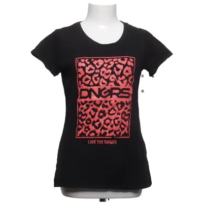 T-shirt (Svart, Röd) från DNGRS Bomull